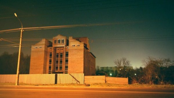 Фото нічного 40-го мікрорайону Луцька