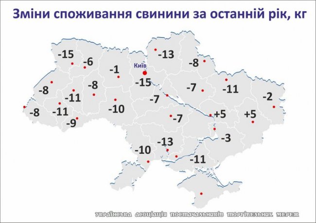 Волиняни можуть купити менше свинини, аніж торік