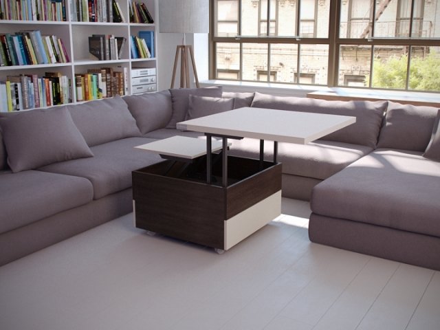 Як зробити оригінальний журнальний стіл своїми руками*