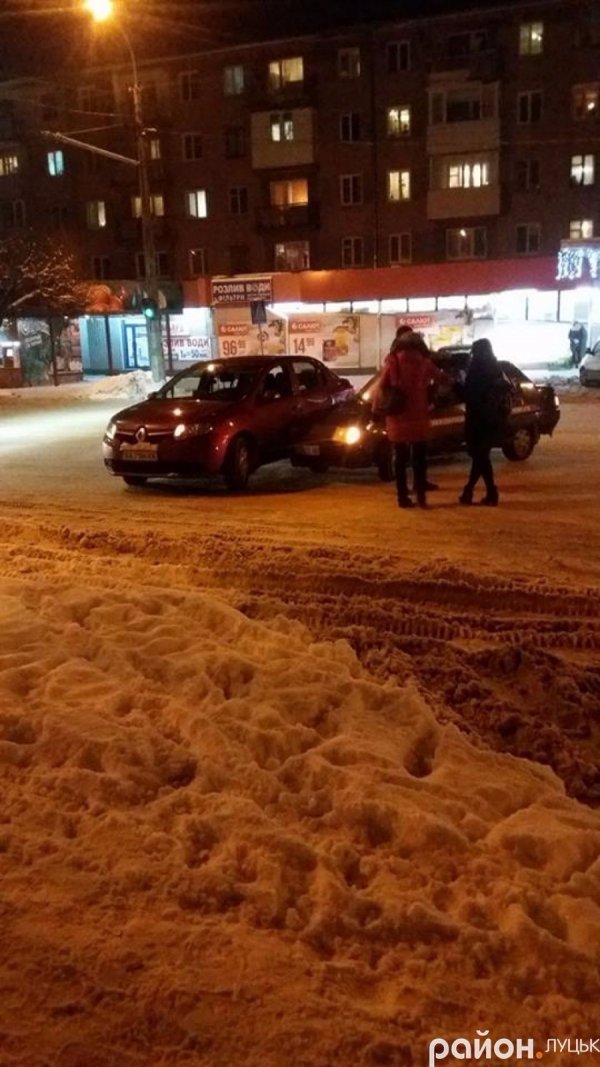 У Луцьку – аварія на Грушевського