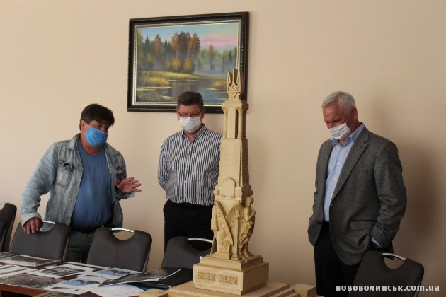 На Волині пропонують встановити 12-метровий пам’ятник загиблим учасникам Революції Гідності та воїнам АТО