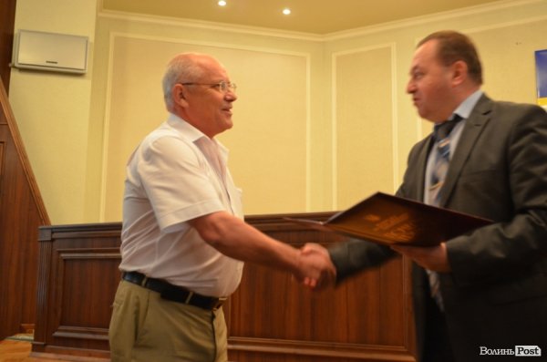 Волинським журналістам подякували за те, що не дають владі осліпнути. ФОТО 