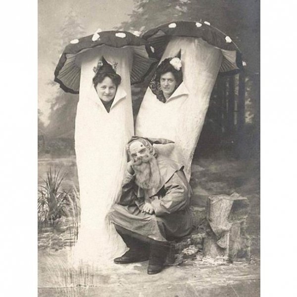 Ретро-вбрання до Хелловіну: і смішно, і страшно. ФОТО