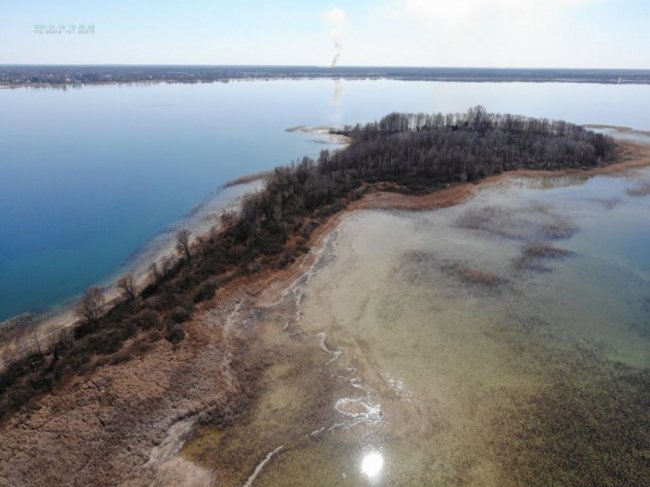 Захопливі краєвиди безлюдного Світязю з висоти пташиного польоту. ФОТО