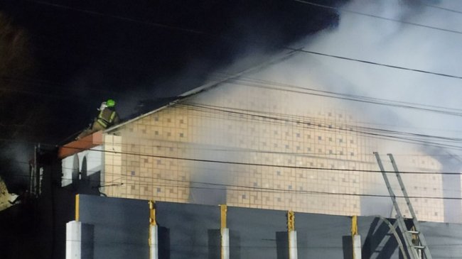 Розповіли, як пожежа знищила двохповерхову будівлю кафе у Ковелі. ФОТО, ВІДЕО