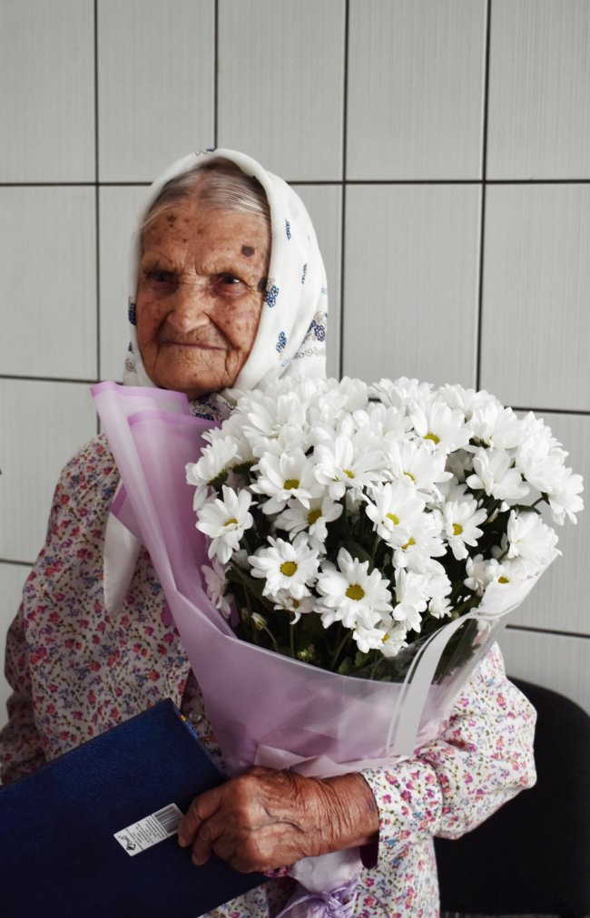 Волинянка відзначила 100-літній ювілей. ФОТО