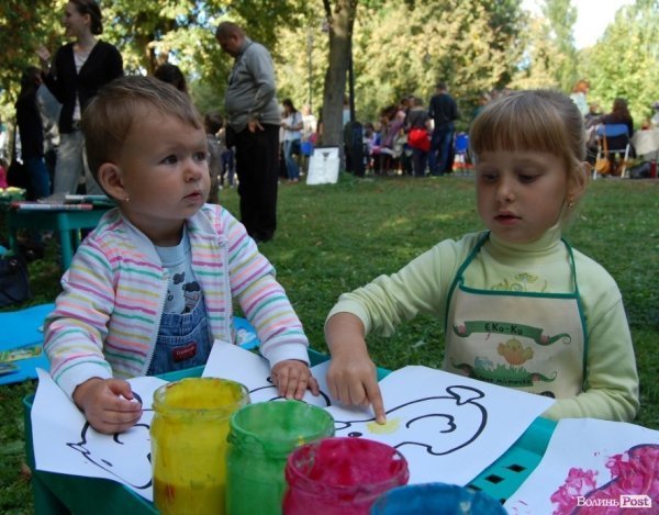 Дитяче екологічне містечко в Луцьку. ФОТО