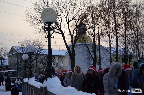 Центр Луцька окупували більше півсотні «Миколаїв». ФОТО