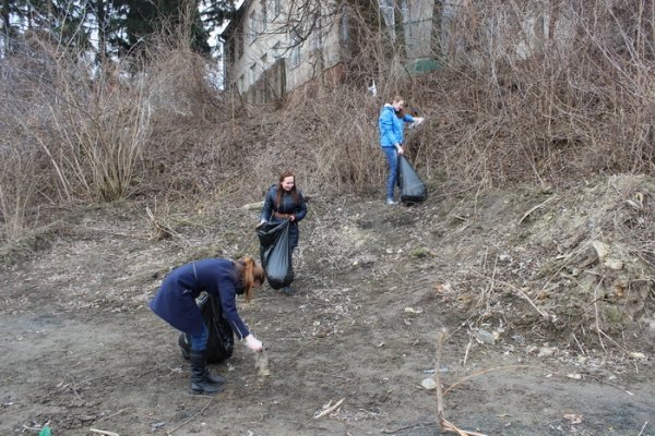 У Луцьку прибрали Сапалаївку. ФОТО