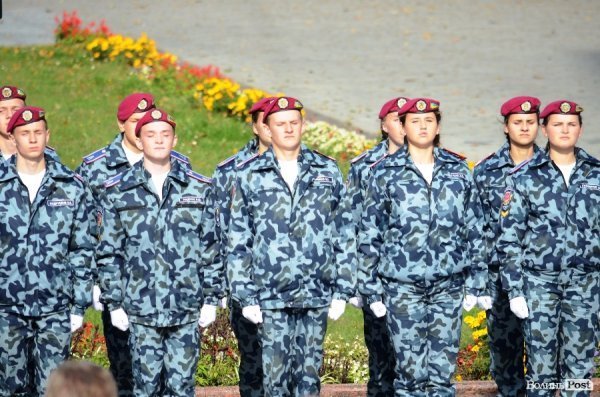 Майбутніх правоохоронців посвятили в ліцеїсти. ФОТО