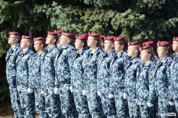 Майбутніх правоохоронців посвятили в ліцеїсти. ФОТО