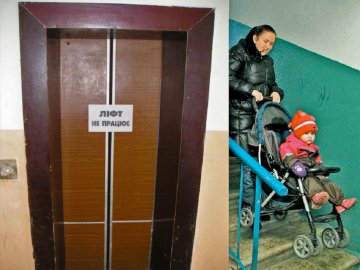 У Луцьку вже понад два місяці не працюють 39 ліфтів у багатоквартирних будинках 