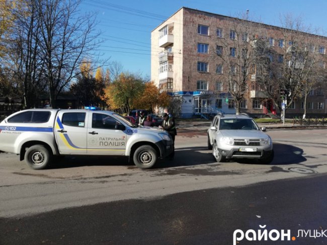 У Луцьку зіткнулися дві автівки. ФОТО