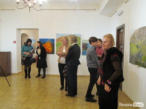 У Луцьку відкрили виставку малярства Ольги Кваші. ФОТО