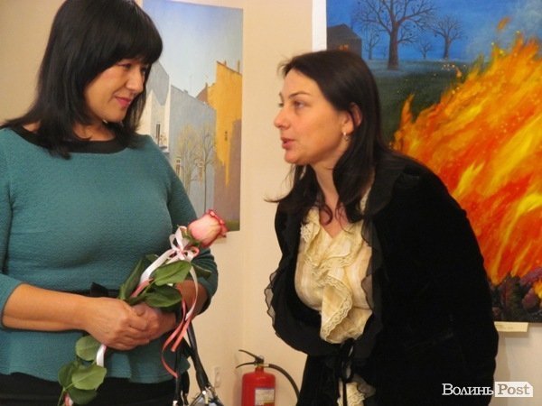 У Луцьку відкрили виставку малярства Ольги Кваші. ФОТО