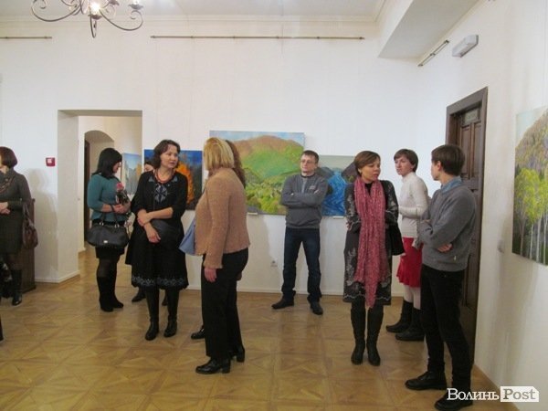 У Луцьку відкрили виставку малярства Ольги Кваші. ФОТО