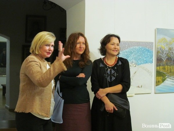 У Луцьку відкрили виставку малярства Ольги Кваші. ФОТО