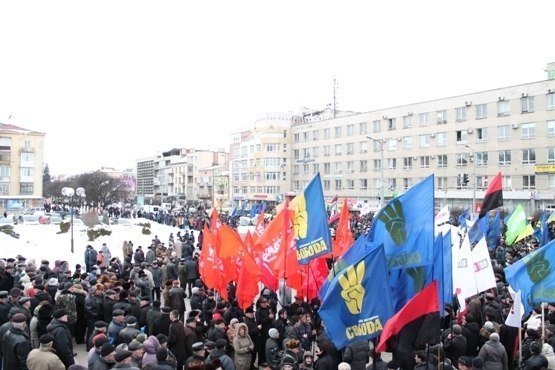 «Вставай, Україно!» в Івано-Франківську. ФОТО. ВІДЕО