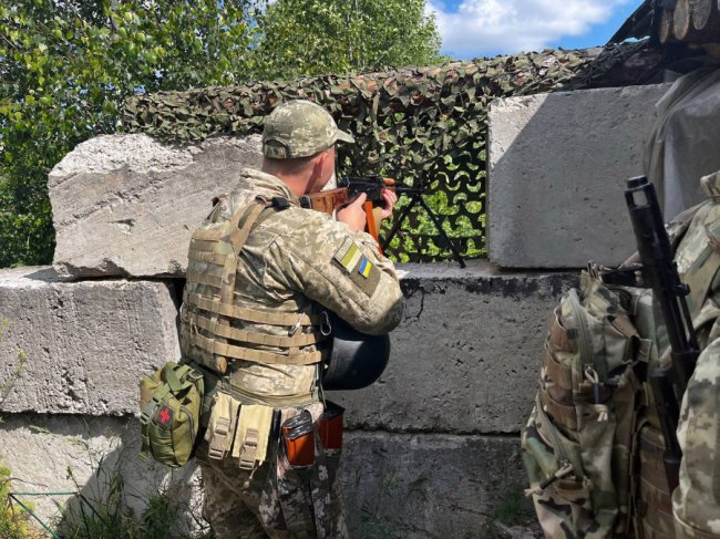 Інструктор зі США тренує прикордонників на Волині. ФОТО