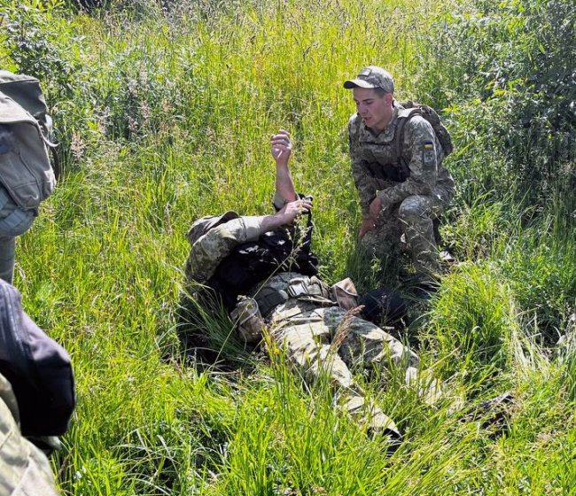 Інструктор зі США тренує прикордонників на Волині. ФОТО