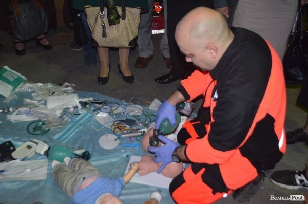 У Луцьку - навчання лікарів «швидкої». ФОТО