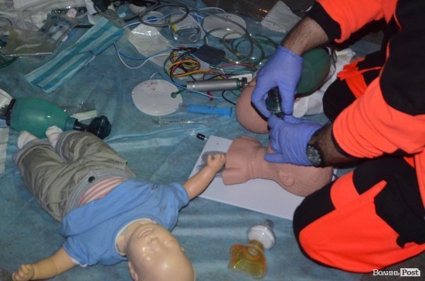 У Луцьку - навчання лікарів «швидкої». ФОТО