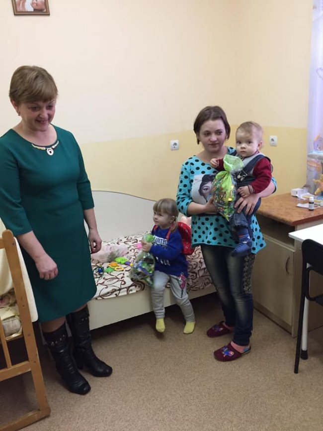 До маленьких пацієнтів волинської лікарні завітали «миколайчики»