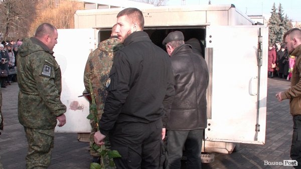 У Луцьку прощалися з бійцем «Азову». ФОТО