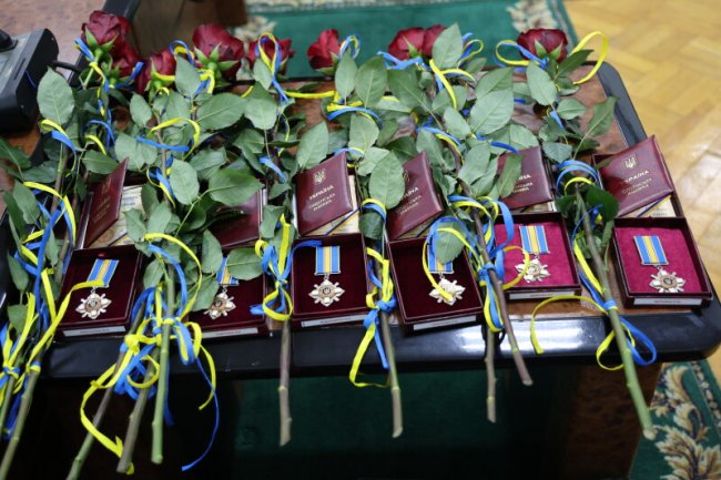 У Луцьку вручили державні нагороди рідним загиблих військовослужбовців