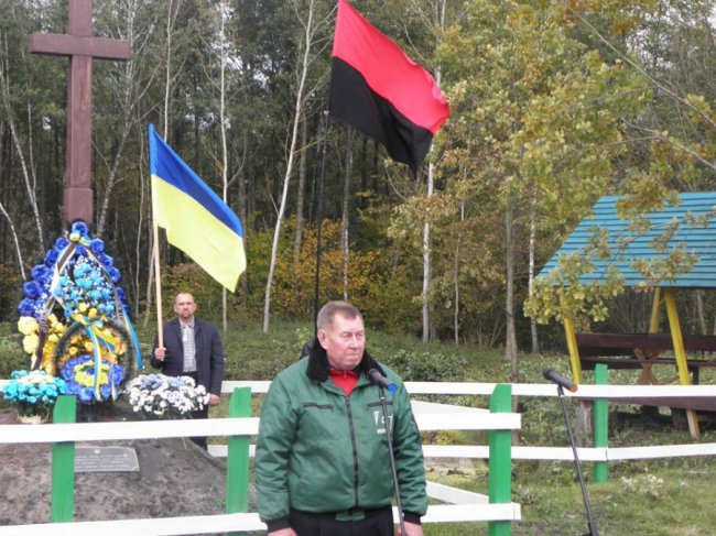 На Волині відкрили пам’ятний знак на місці стоянки УПА-Північ
