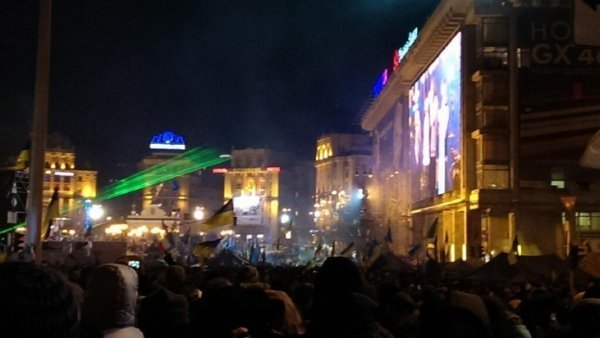 «Океан Ельзи» у золотому складі виступив на Євромайдані. ФОТО. ВІДЕО