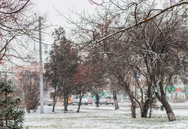 Засніжений Луцьк. ФОТОРЕПОРТАЖ