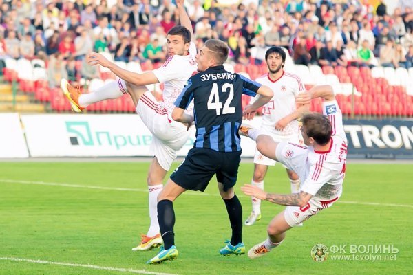 Як «Волинь» втретє поспіль вдома програла. ФОТО