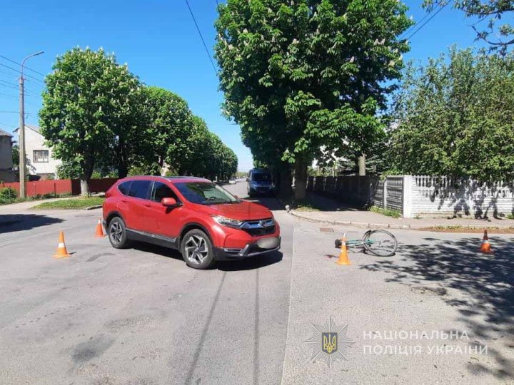 У Луцьку 32-річна водійка авто збила велосипедиста