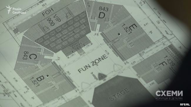  Схема розсадки, яку запропонувала компанія Nussli