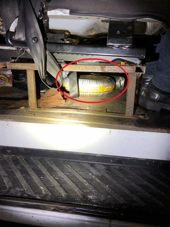 Через Волинь намагалися провезти контрабандний сир. ФОТО