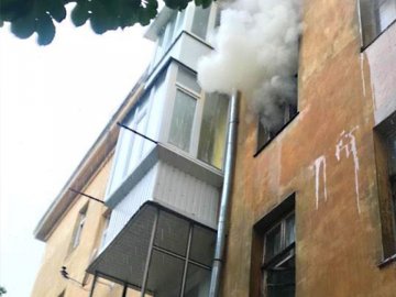 Пожежа в центрі Луцька: ДСНС перевіряє інформацію