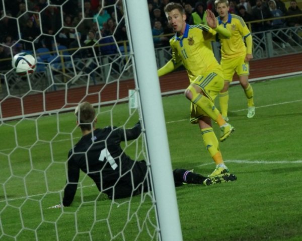 Молодіжна збірна України програла Ісландії. ФОТО