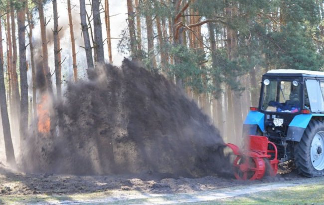 Як працювали разом волинські лісівники і рятувальники на протипожежних навчаннях. ФОТО, ВІДЕО