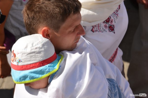 Як у Луцьку віряни відзначали Яблучного Спаса. ФОТО