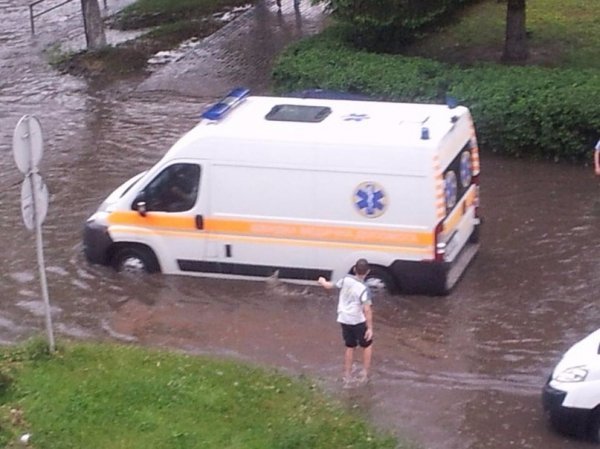 Луцьк затопило. ФОТО