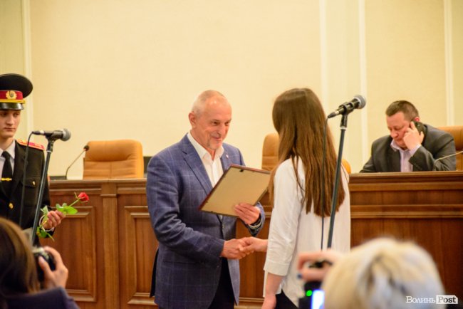 Відзначили обдарованих учнів Волині та їхніх наставників. ФОТО