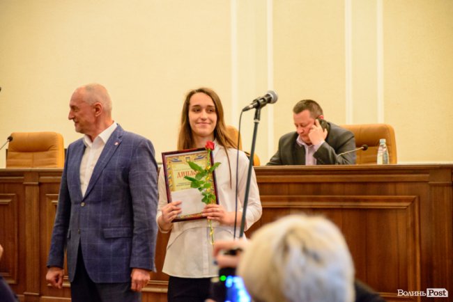 Відзначили обдарованих учнів Волині та їхніх наставників. ФОТО