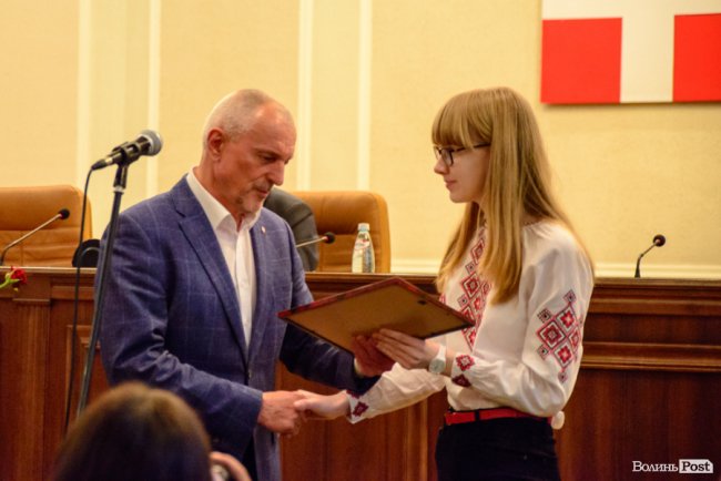 Відзначили обдарованих учнів Волині та їхніх наставників. ФОТО