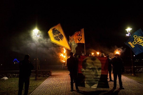 Ковелем пройшли маршем бандерівці