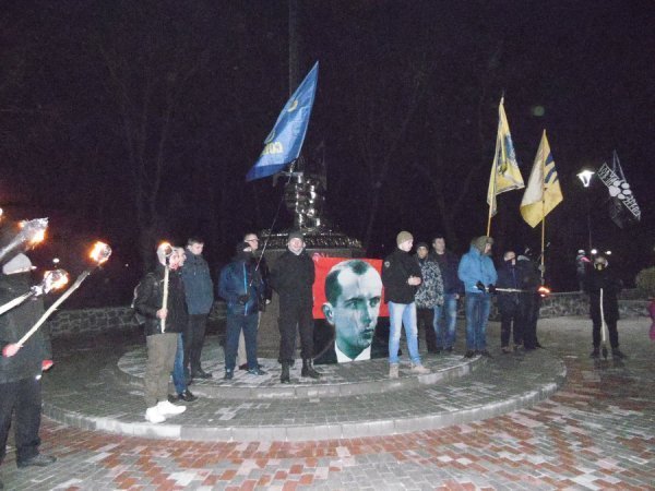 Ковелем пройшли маршем бандерівці