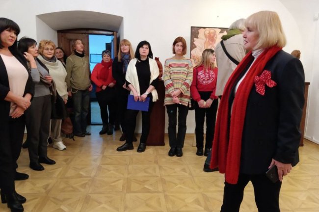 В художньому музеї Луцька відбулася перша виставка від початку повномасштабної війни