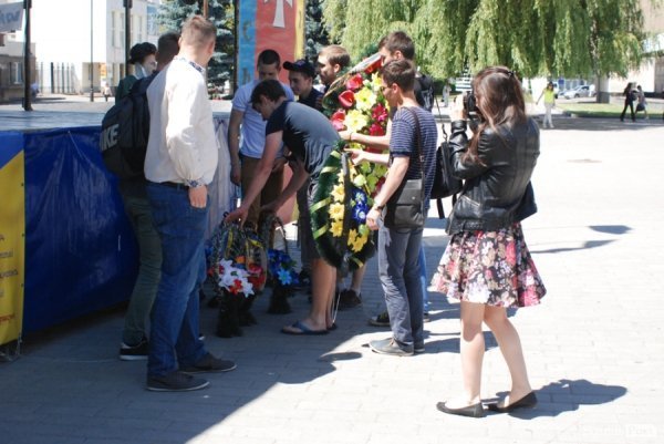 У Луцьку «поховали Путіна». ФОТО