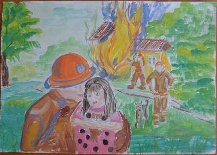 Маленькі волиняни малювали рятувальників. ФОТО