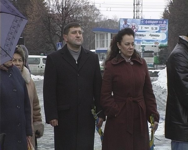 Олександр Лазорко привітав ветеранів з Днем визволення Луцька. ФОТО *